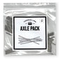 Tinkering Labs Axles: 20 Pcs, Perfect For Holding Wheels, Connecting Wood Parts, And More Stainless Steel, Rounded Tips, Unisex,