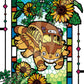 126 Pieces Jigsaw Puzzle Surrounded By My Neighbor Totoro Sunflower 【Art Crystal Jigsaw】 (10 X 14.7 Cm)