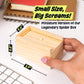 Funfamz Mini Spider Prank Box - Surprise Wooden Gag Gift, Perfect For Birthday, April Fools Day, Harmless Joke With Rubber Spider, Startling & Reusable Prank Kit
