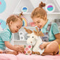 DolliBu Fancy Floppy Moose Stuffed Animal - Soft Huggable Moose Stuffed Toy  Adorable Playtime Wildlife Plush Toy  Cute Cuddle Gifts  Super Soft Plush Doll Animal for Kids - 10.5 Inches