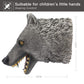 Yolococa Wolf Hand Puppet Realistic Latex Soft Animal Toy Storytelling Role Play Party Supplies For Kids