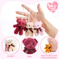 Joyin 24 Packs Valentine'S Day Heart Cards With Plush Toy Party Favors, Mini Stuffed Animal Plush Toys For Valentines Day Gifts, Kids Classroom School Exchange Prize (Brown Bear)