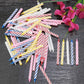 by tuğba aydan home design Birthday Candle - 72 Pack Mix Color Paraffin Wax for Cake and Party