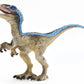 Gemini&Genius Velociraptor Dinosaur Toy For Kids, Raptor Dinosaur With Moveable Jaw And Hands, Realistic And Funny Dino Gift, Display, Collection And Play For Kids