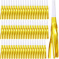 Lcpqmzgh 60 Pcs Gold Noise Makers, Metallic Fringed Noise Makers For New Year Party Favor Supplies (Gold White)