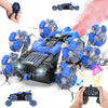 BEZGAR 8WD Gesture Sensing RC Car - 2.4GHz Hand-Controlled Drift Toy, 10.24" Plastic, Model 1261A, Age 8-13