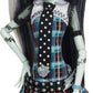 Monster High Frankie Stein Reproduction Doll Wearing Original Fashion & Shoes With Pet, Display Stand & Accessories, 10-5-Inch Collectible Toy