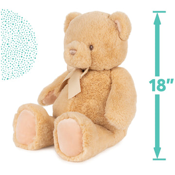 Gund Baby My First Friend Teddy Bear, Tan, Ultra Soft Animal Plush Toy For Babies And Newborns
