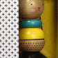 Petit Collage Modern Bunny Wooden Stacking Toy – Solid Wooden Stacking Rings For Kids, Activity Toys Designed With Safe Materials – Active Toy For Babies And Toddlers 12+ Months