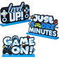 Frienda 3 Pcs Video Games Party Decorations Wood Table Level Up Birthday Decorations Gamer Party Centerpieces Pixelated Table Sign For Boys Kids Birthday Party(Blue)