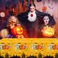 Gupesxu Mouse Halloween Party Decorations-3pcs Happy Boo Day Tablecloth, Yellow Pumpkin Ghost Mouse Halloween Tablecloth for Kid