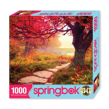 Springbok'S Stone Path 1000 Piece Jigsaw Puzzle Is A Mezmorizing Image For Puzzlers Looking For A Tranquil Escape