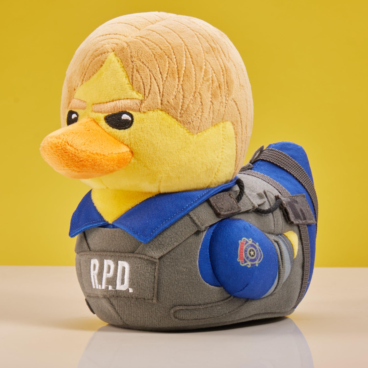 Tubbz Plush: Leon Kennedy - Resident Evil Cosplaying Rubber Duck Soft Plush Collectible Toy