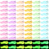 Suzile 60 Pcs Mini Resin Animals Caterpillars Miniature Figures Luminous Mini Resin Charms Miniature Garden Accessories Micro La