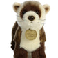 Aurora® 10.5 Realistic Miyoni® Black Footed Ferret Stuffed Animal - Lifelike Detail, Brown Color, Cherished Companionship