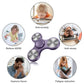 ATESSON Fidget Spinner Toy  4 to 10 min Spins  Ultra Durable Stainless Steel  Bearing High Speed Precision Metal Material Hand Spinner Purple