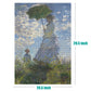 Antelope 1000 Piece Jigsaw Puzzle - Woman with a Parasol by Claude Monet, High Resolution, Matte Finish, Officially Licensed