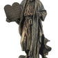 9.75 Inch Moses Holding The 10 Commandments Cold Cast Bronze Figurine