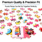 Lelemon Puzzles For Kids Ages 4-6,Popsicle Puzzle 100 Piece Puzzles For Kids In A Metal Box, Educational Kids Puzzles Jigsaw Puzzles 100 Piece Puzzle Games Puzzle Toys For Girls And Boys