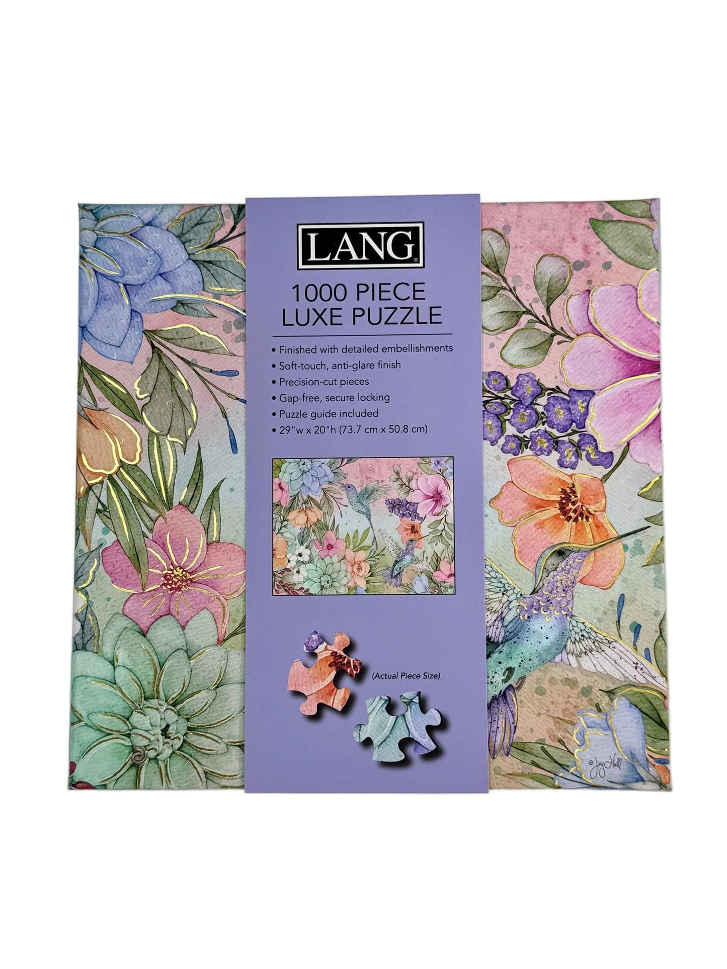 Lang, Hummingbird Garden 1000 Piece Puzzle