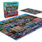 Buffalo Games 1000 Piece Jigsaw Puzzle - Mt Airy, NC - Large Multicolor Paper Puzzle - Model 12821 - Perfect for Game Nights