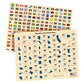 2 Pack Puzzles For Kids Ages 4-6, Wooden Puzzles For Toddlers, Busy Board, Map Jigsaw Puzzle Educational Wood Floor Puzzle, World Usa Maps Puzzles Toy Gift For Boys And Girls (Us & World Map)