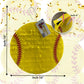 Apinata4U Yellow Softball Pinata, Softball Themed Birthday Party Decorations And Supplies, Softball Pinata For Sports Lovers And Party Favour, Outdoor Game Party Decor, 16 X 16 X 4 Inches