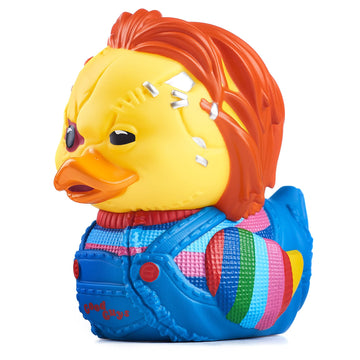 Tubbz Boxed Edition Scarred Chucky Collectible Vinyl Rubber Duck Figure - Official Chucky Merchandise - Tv, Movies & Video Games