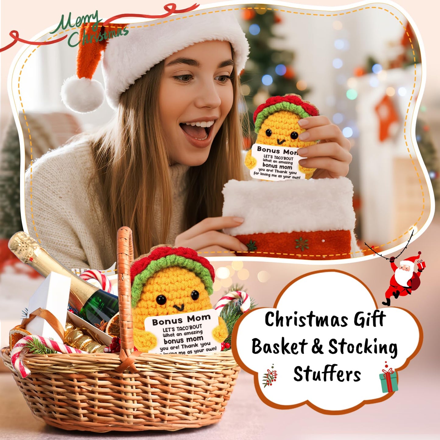 Birthday Gifts for Stepmom Bonus Mom Christmas Funny Gift from Daughter, Mothers Day Stepmom Birthday Gifts Ideas from Son - Han