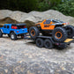 Axial SCX24 Flat Bed Vehicle Trailer with LED Taillights:1/24th, AXI00009