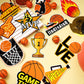56 Pieces Basketball Party Decorations Hanging Swirls Basketball Decorations Paper Sports Party Decorations Cutouts Hanging Deco