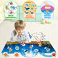 Igetooy Reusable Sticker Books For Toddlers 1-3, Sticker Book For Toddlers 2-4 Years, Toddler Travel Essential In The Car/Train/Plane