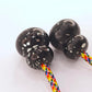 L-Shizuku Begleri Fidget Beads - Worry Fidget Beads Spin & Bump - Made Of Aluminum Alloy - For Men Women Youngs Skill Players Creates A Bit Of Magic For You (Cala-Black&White)