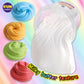 4 Lb Milky Butter Slime Bucket Gift For Girls, Funkidz 64 Fl Oz Huge Soft White Premade Scented Slime Kit Toy With 29 Variety Add-Ins Perfect Birthday Present For Kids Age 6+