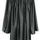 Gradplaza Shiny Choir Robe Kindergarten Preschool Graduation Gown Shiny Graduation Gown For Kids Black Size 33