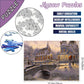 Jigsaw Puzzles for mature-themeds  Thomas Winter Holiday -Kinkade Jigsaw Puzzles for mature-themeds 1000 Pieces and Up  Christmas Puzzles Gift for Women &Mom
