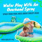Splashin'Kids 3 In 1 Inflatable Sprinkler Pool Kiddie Pool Kids Pool Toddlers Wading Swimming Outdoor Play Mat Splash Pad 9 Months And Up Boys Girls Large (Small And Large Size)