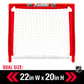 Franklin Sports Nhl Kids Mini Hockey Set - Includes 1 Knee Hockey Goal - 2 Mini Hockey Sticks + 2 Foam Balls - Indoor Toy Mini H