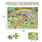 Easter Jigsaw Puzzles 500 Pieces For Adults - Easter Party Colorful Rabbits Egg Puzzles (Easter Party)