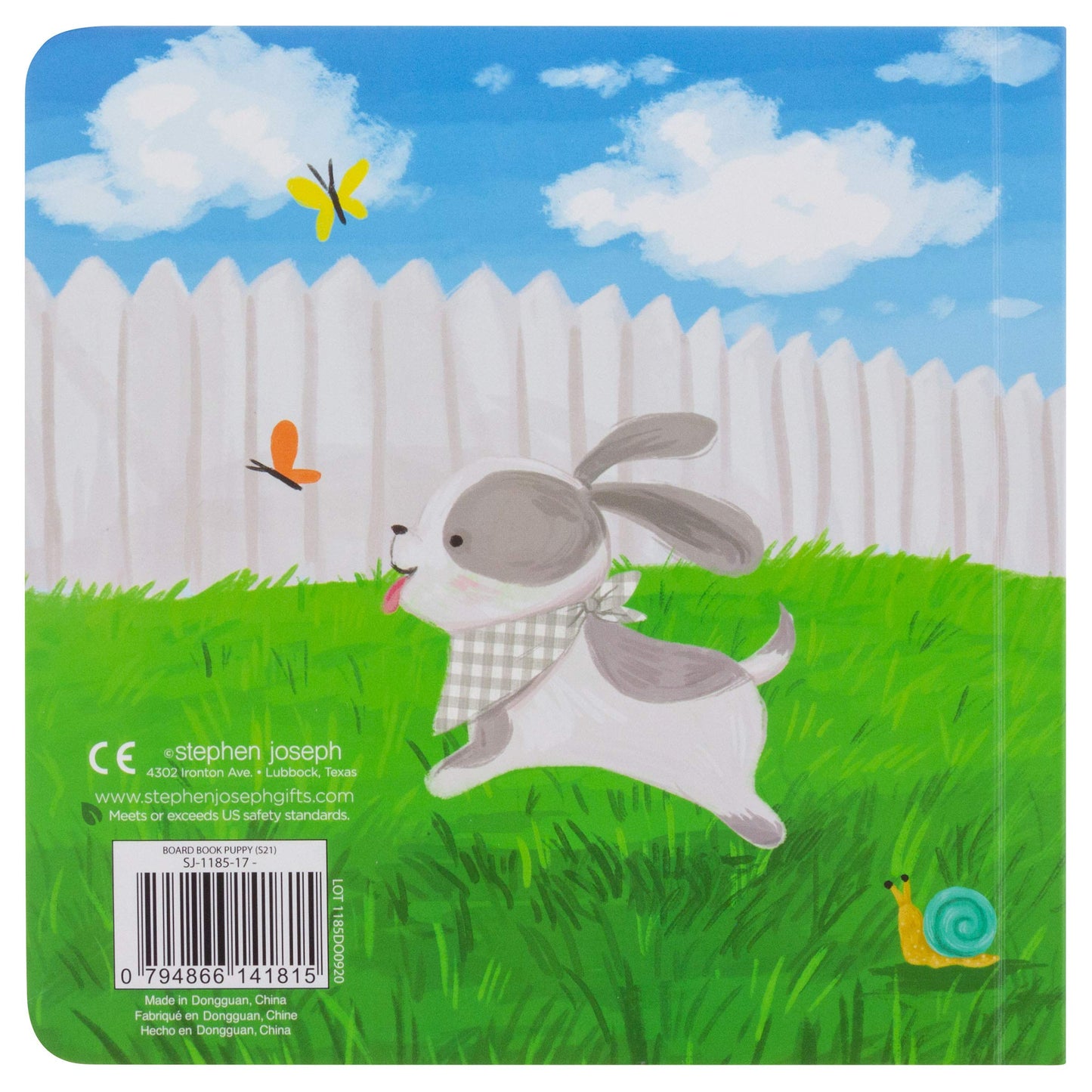 Stephen Joseph Board Book Puppy