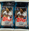 2024 Topps Series 1 Baseball Monster Packs From The Monster Box - 2 Monster Packs