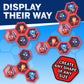 Wow! Pods 4D Marvel Captain America Toy, Unique Connectable & Collectable Bobblehead Figure, Wall/Shelf Display, Toy Action Figure, Toy Figures, Captain America Action Figure, Gifts For Kids & Adults