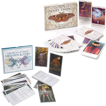 Stratagem 49 Hand-Illustrated Colorful Fantasy Tabletop Role Playing Game| Dnd 5E| 2-Pack Combo Bundle
