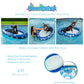 Poolcandy Inflatable Pet Float - Easy Set Up Doggy Pool Floats (Up-To 100Lb Paw Large)