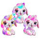 Canal Toys Personalized Airbrush Plush Large Puppy, Multi, Customizable with Markers & Stencils, Ages 6+