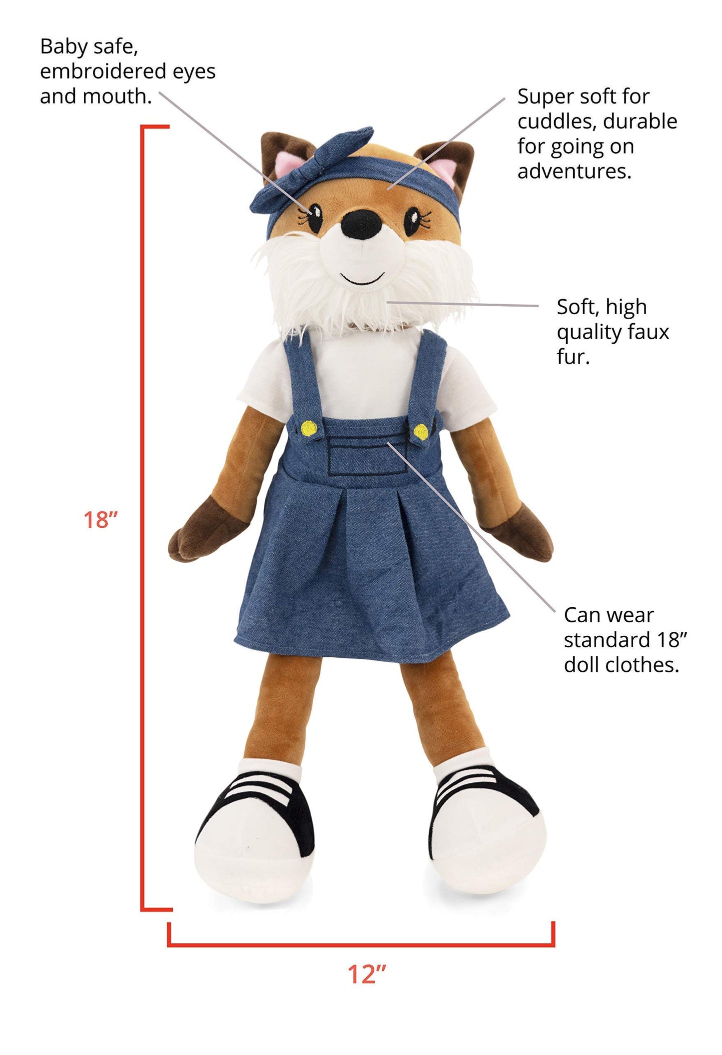 Plushible Bridging Miles With Smiles Soft Baby Doll - Plush Rag With 2 Clothing Sets, My First Plush Toy For Girls, Boys & Infan