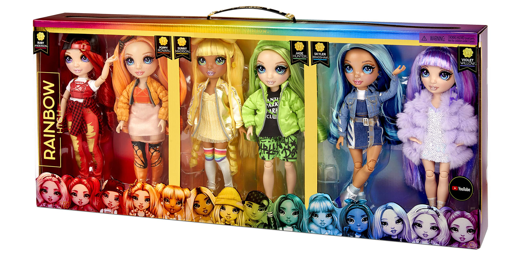 MGA Entertainment Rainbow High Original Fashion Doll Playset, 423249-INT