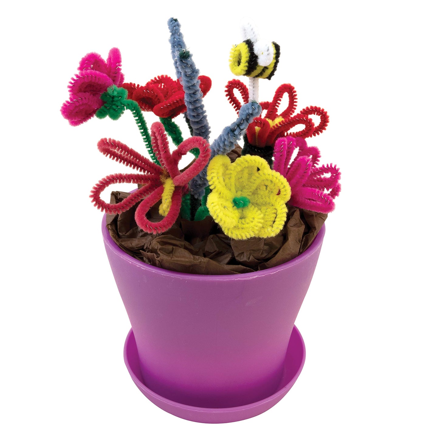 Creativity Street 100-piece Pipe Cleaner Stem, 1/8 x 12 in, Assorted 100 Count