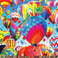 RoseArt 3000 Piece Jigsaw Puzzle - Kodak Premium Ballooning Fun - Multi-colored Cardboard Model 8150ZZD