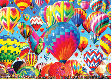 RoseArt 3000 Piece Jigsaw Puzzle - Kodak Premium Ballooning Fun - Multi-colored Cardboard Model 8150ZZD